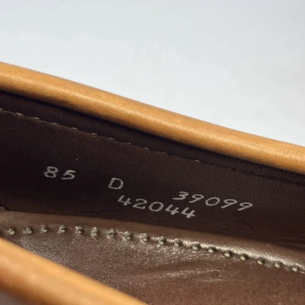 Allen Edmonds Enfield Brown Leather Kiltie Tassel Loafers Slip On Size 8.5D